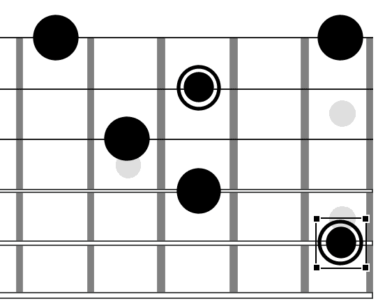 minor Arpeggio Shape for Guitar